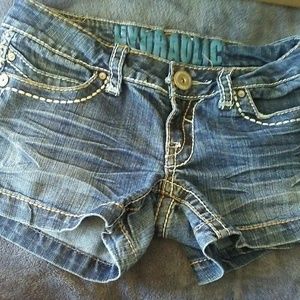 Hydraulic Jean shorts